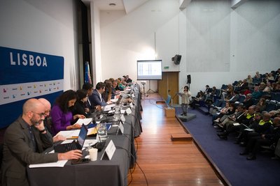 Reunião pública descentralizada da Câmara Municipal de Lisboa - Escola Superior de Comunicação Social, Benfica
