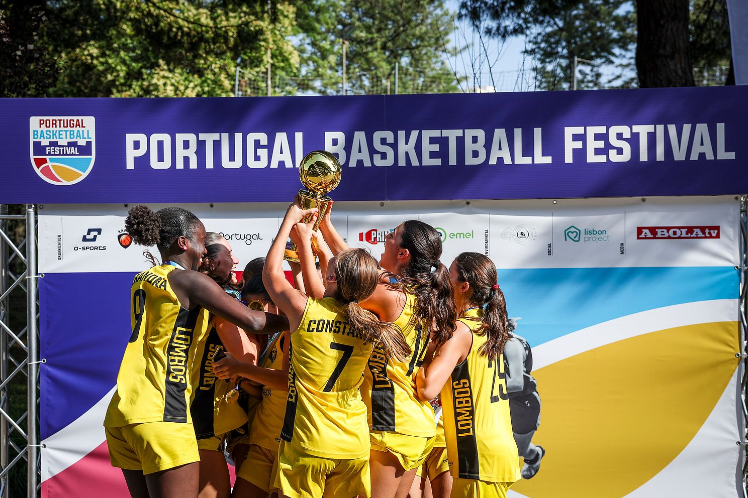 equipa feminina de basket