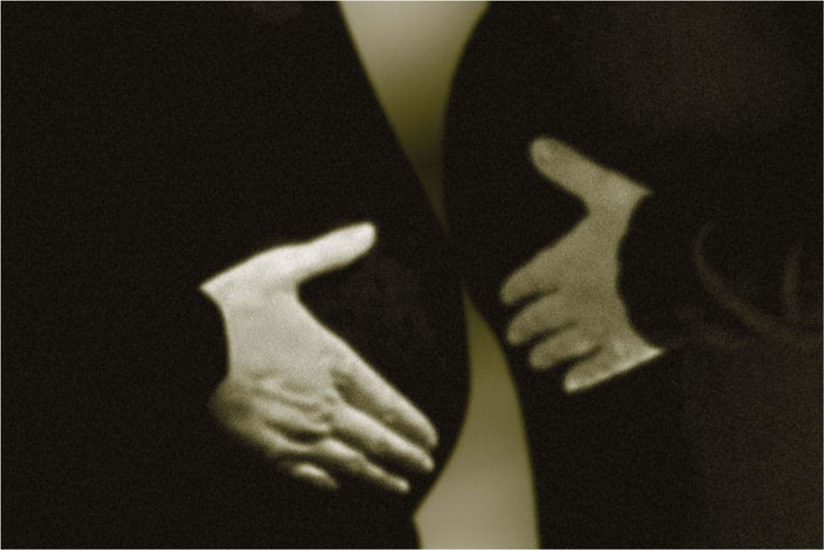 2 barrigas de gravidez