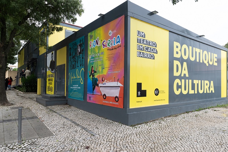 fachada da Boutique da Cultura