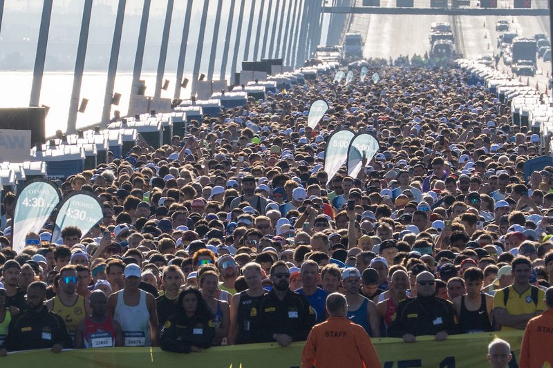 Dix-huit mille athlètes au départ des semi et mini-marathons - Ponte Vasco da Gama