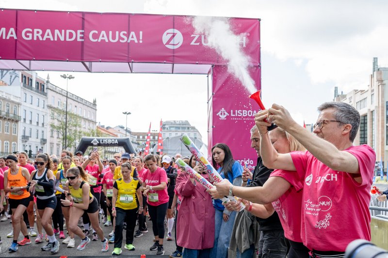 Corrida solidária angaria valor recorde na luta contra o cancro da mama