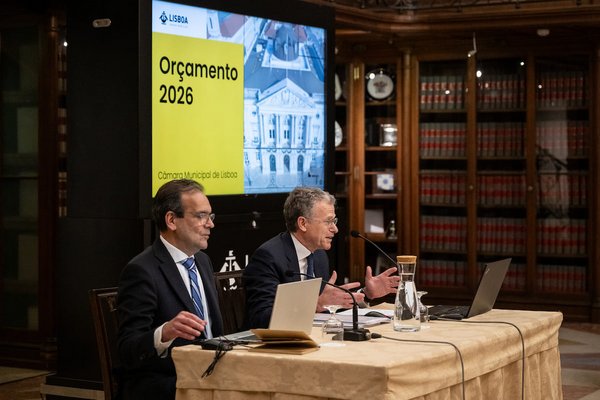 The vice-president of CML, Gonçalo Reis, presented the 2026 municipal budget this afternoon