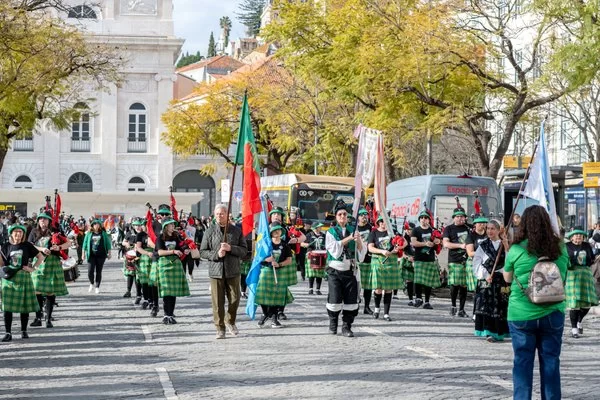 Lisboa celebrou o Dia de São Patrício com 600 gaitas de foles