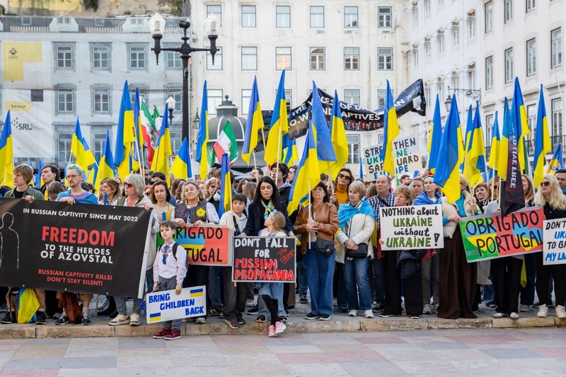 Lisbon marks four years since the invasion of Ukraine 