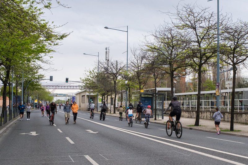 Dia Mundial da Atividade Física toma conta de 15 km da frente ribeirinha entre Cascais, Oeiras e Lisboa - foto de arquivo