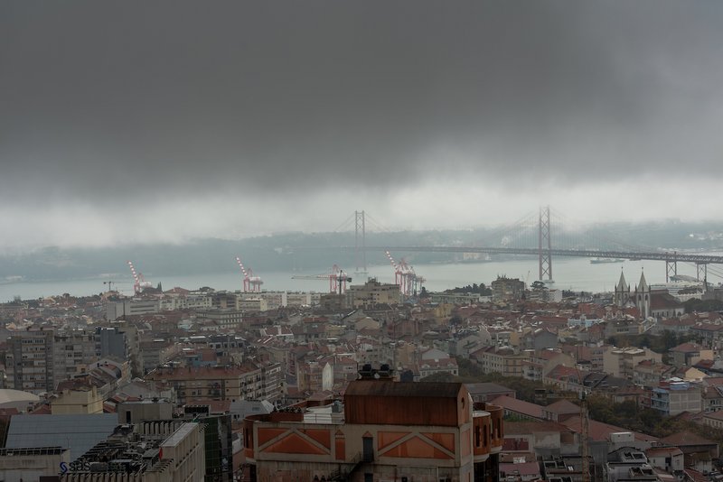 Lisboa sob Aviso Amarelo