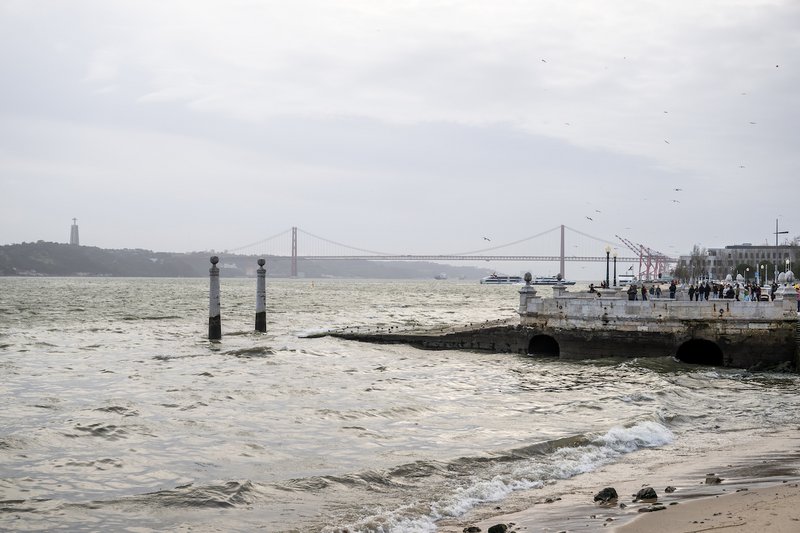 Aviso Amarelo de chuva e vento para Lisboa