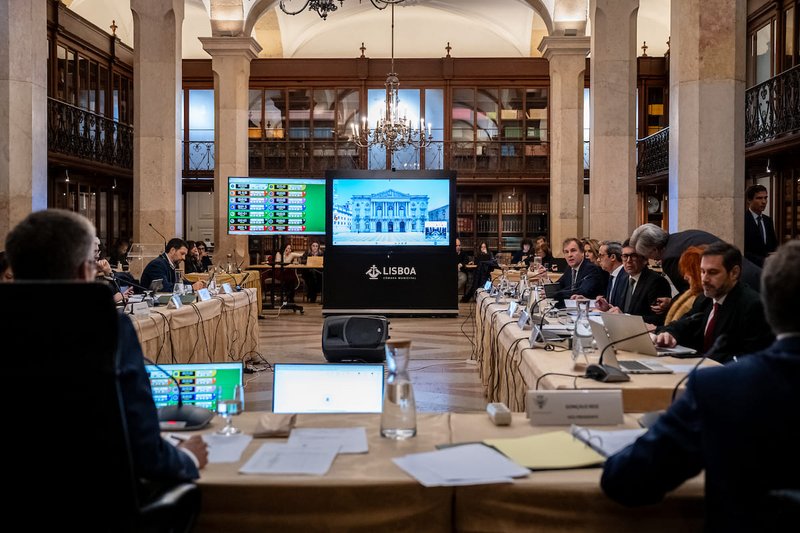 Reunião da Câmara Municipal de Lisboa - foto de arquivo