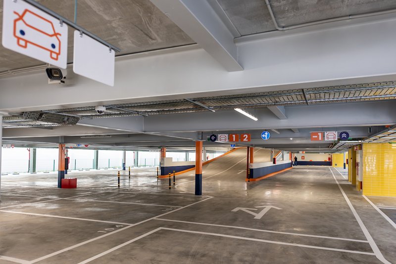 Novo parque de estacionamento em Alvalade