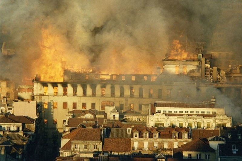 Incêndio do Chiado - 25 de agosto 1988