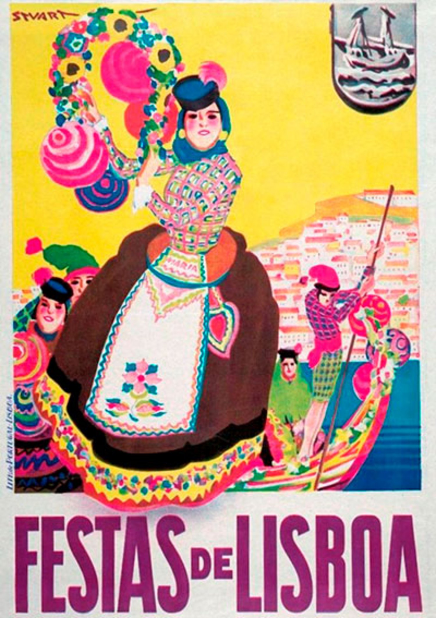 Stuart Carvalhais (Festas de Lisboa de 1935) - Peças Com História - Museu de Lisboa